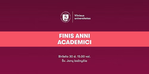 FINIS ANNI ACADEMICI | 2026