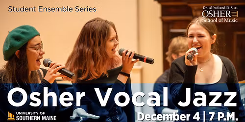 Osher Vocal Jazz Ensembles