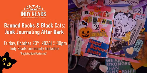 Banned Books & Black Cats: Junk Journaling After Dark