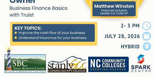 Small Business Owner Business Finance Basics with Truist - Hybrid