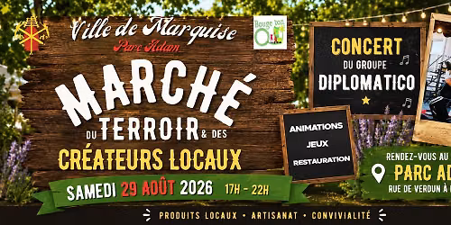 March\u00e9 du terroir et des cr\u00e9ateurs locaux 2026