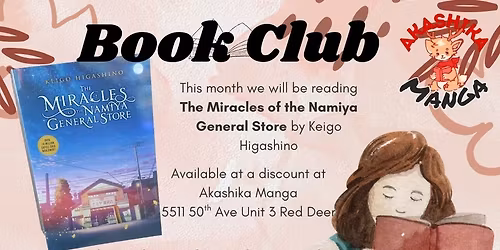 Book Club Meeting at Akashika Manga