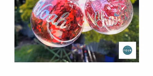 Pop up bauble bar $12 per person