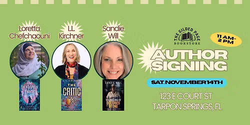Author Signing: Loretta Chefchaouni, L.L. Kirchner, & Sandie Will