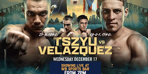 THE BUTCHER RETURNS | TSZYU vs ISMAILI | WB Sports Bar