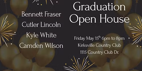 Graduation Open House
