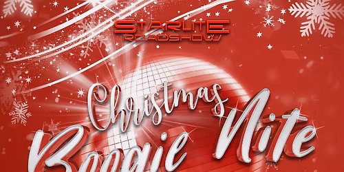 The Christmas Boogie Nite - Sat 20th December