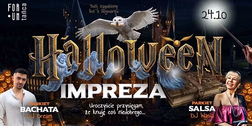 HALLOWEEN PARTY - HOGWARTS EDITION | Bachata & Salsa | 24.10