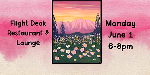 Paint & Sip at Flight Deck Restaurant & Lounge