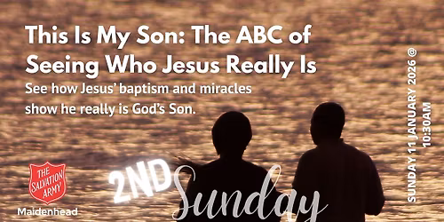 Join us LIVE NOW for our Second Sunday Celebration with Maidenhead Salvation Army