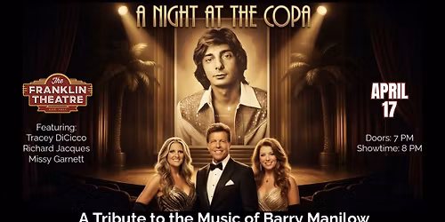At the Copa: Rich Jacques' Tribute to the Music of Barry Manilow