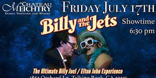 Billy and The Jets LIVE @ Chateau Meichtry