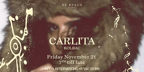 Carlita at Be Beach Dubai