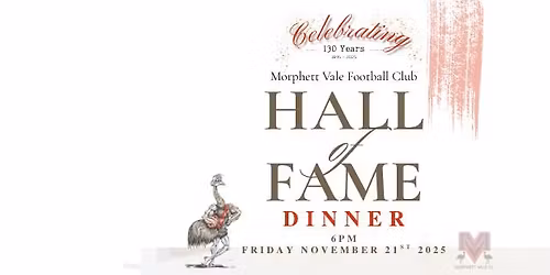 2025 MVFC Hall of Fame Dinner