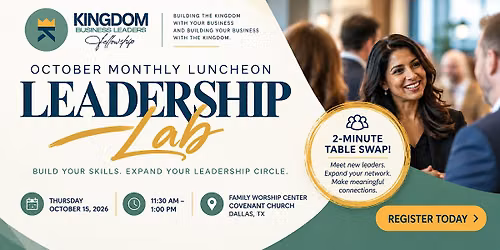 KBLF October Luncheon Meeting