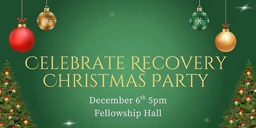 Celebrate recovery Christmas party 