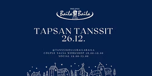 Baila Baila's boxing day social!