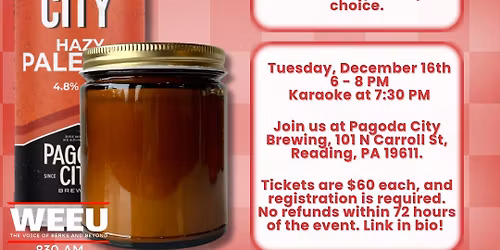 WEEU Ladies Night Candle Making & Beer!