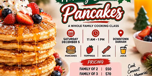 Stacked Holiday Edition Pancakes