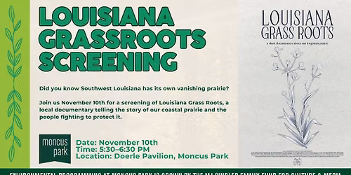 Louisiana Grass Roots Screening
