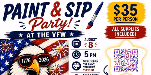 VFW 1170 Paint & Sip!