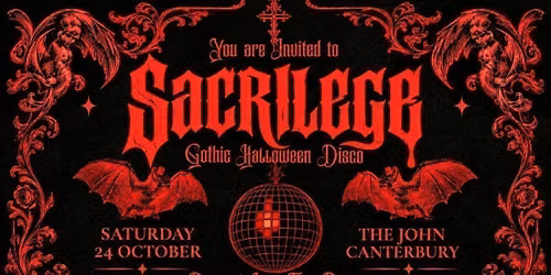 SACRILEGE \u2605 gothic halloween disco