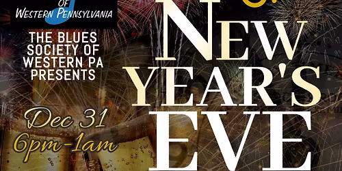 2025 New Year's Eve Blues Bash