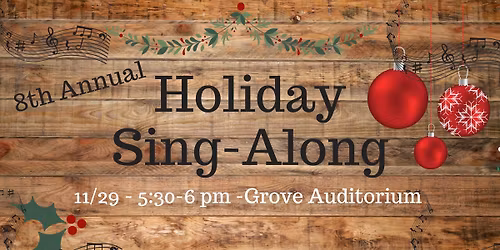 8th Annual Holiday Sing-Along