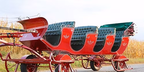 CHRISTMAS SLEIGH RIDE in Downtown Bethlehem Pa!