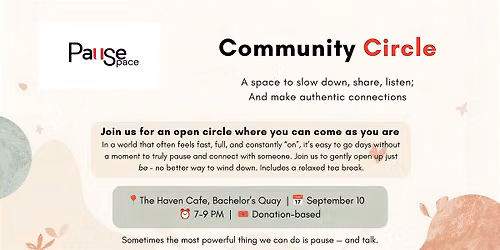 Pause Space Community Circle