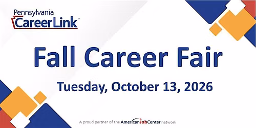 PA CareerLink\u00ae Clinton County 2026 Fall Job Fair