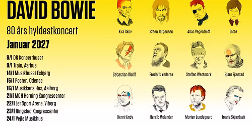 David Bowie Tribute | Musikhuset Esbjerg