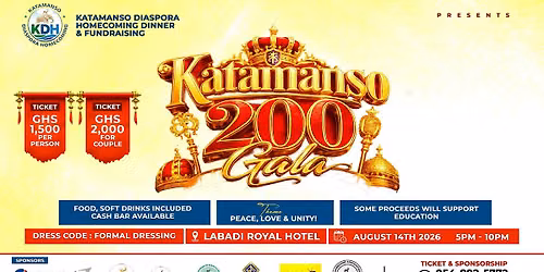 KATAMANSO DIASPORA HOMECOMING 200 YEARS GALA