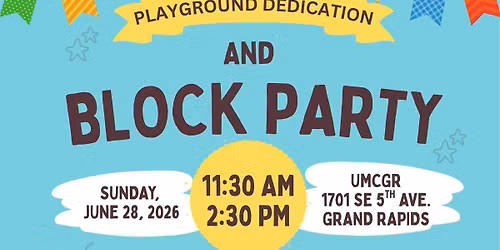 Playground Dedication & Block Party