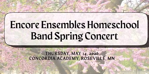 Homeschool Spring Concert