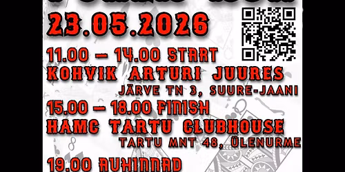 \ud83c\udfcd\ufe0f Poker Run 2026 \u2013 20. Juubelis\u00f5it \ud83c\udccf