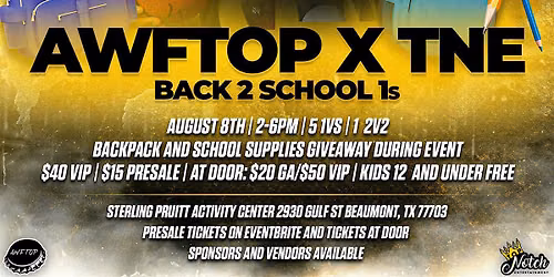 Awftop x TNE Back 2 School 1s