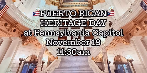 Puerto Rican Heritage Day at PA Capitol 