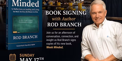 Book Launch, "Week Minded, 52 Reflections on Leading and Living