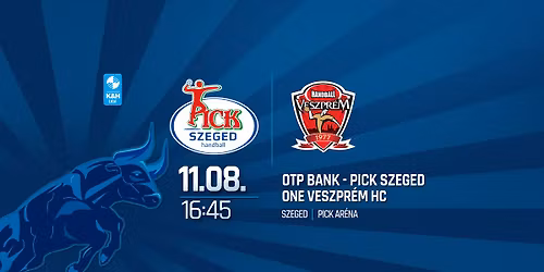OTP Bank-PICK Szeged - One Veszpr\u00e9m HC