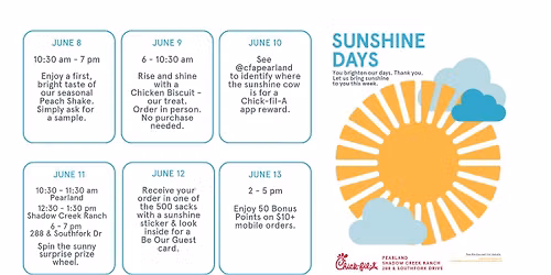 Sunshine Days