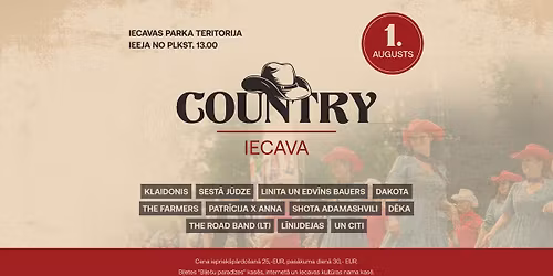 Kantrim\u016bzikas sv\u0113tki "Country Iecava"