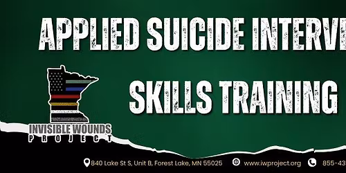 APPLIED SUICIDE INTERVENTION SKILLS TRAINING
