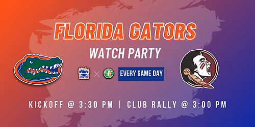 Florida State vs Florida Gators Official Watch Party
