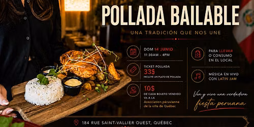 Pollada Bailable: Financiamiento Fiestas Patrias 2026