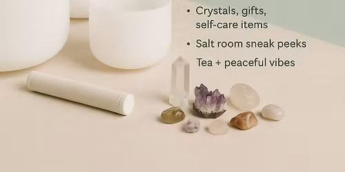 Soundbath & Shopping