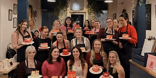 Florals  & Fizz Cake & Sip