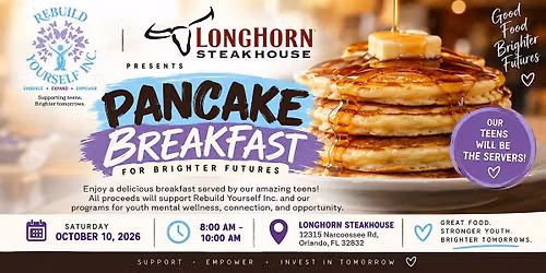 Pancakes With a Purpose: RYI Pancake Breakfast Fundraiser