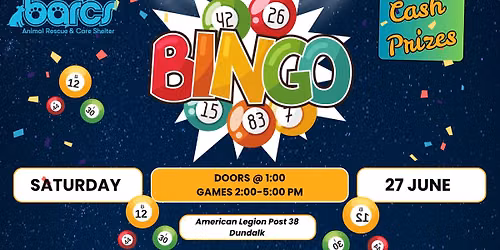 BARCS Bingo