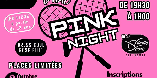 La Fluo PINK Night 2025 - 1\u00e8re \u00c9dition